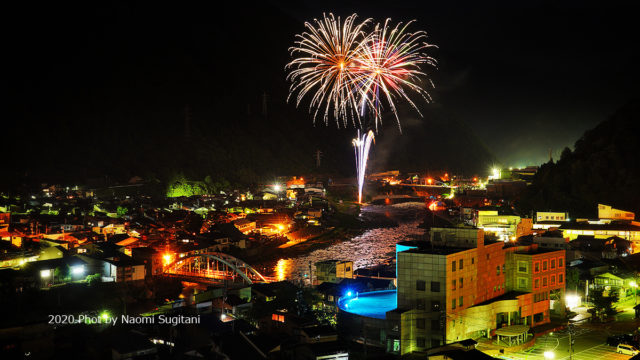 2020.08.22 古川花火　宮川の天の川